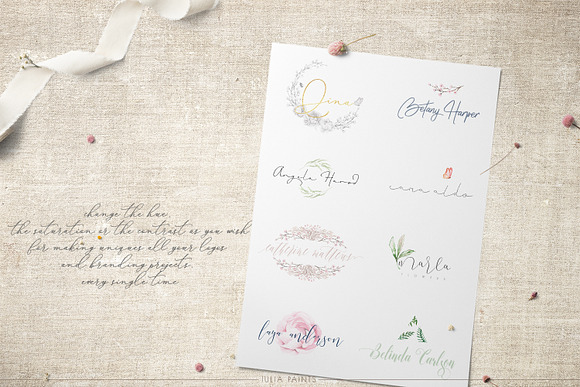 Add Peonies - Watercolor Graphic Set in Objects - product preview 8
