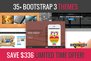 35+ Bootstrap 3 themes deal