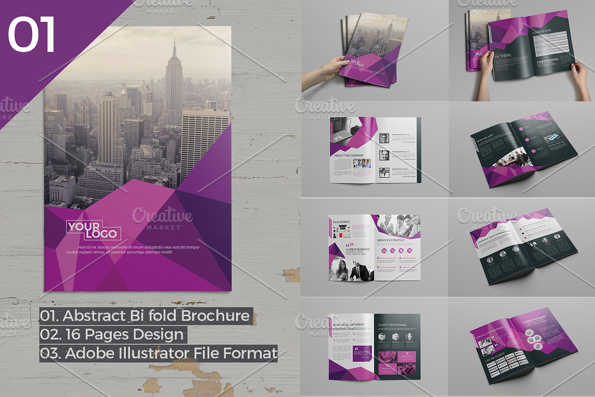 10 Multi-pages Brochure -Big Bundle in Brochure Templates - product preview 8