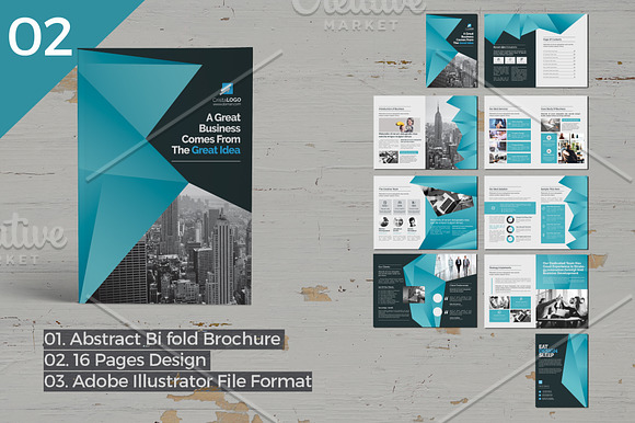 10 Multi-pages Brochure -Big Bundle in Brochure Templates - product preview 1
