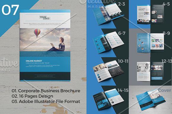 10 Multi-pages Brochure -Big Bundle in Brochure Templates - product preview 6