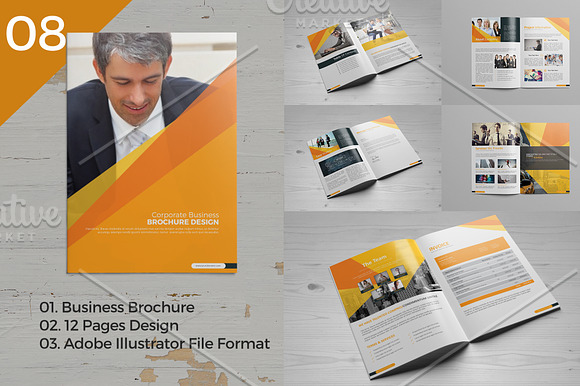 10 Multi-pages Brochure -Big Bundle in Brochure Templates - product preview 7
