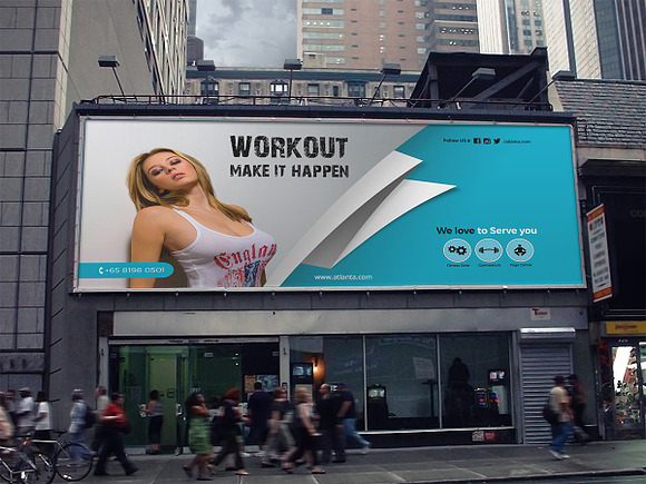 Billboard in Flyer Templates - product preview 4
