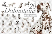 20 Dalmatians - Cut-out Pictures