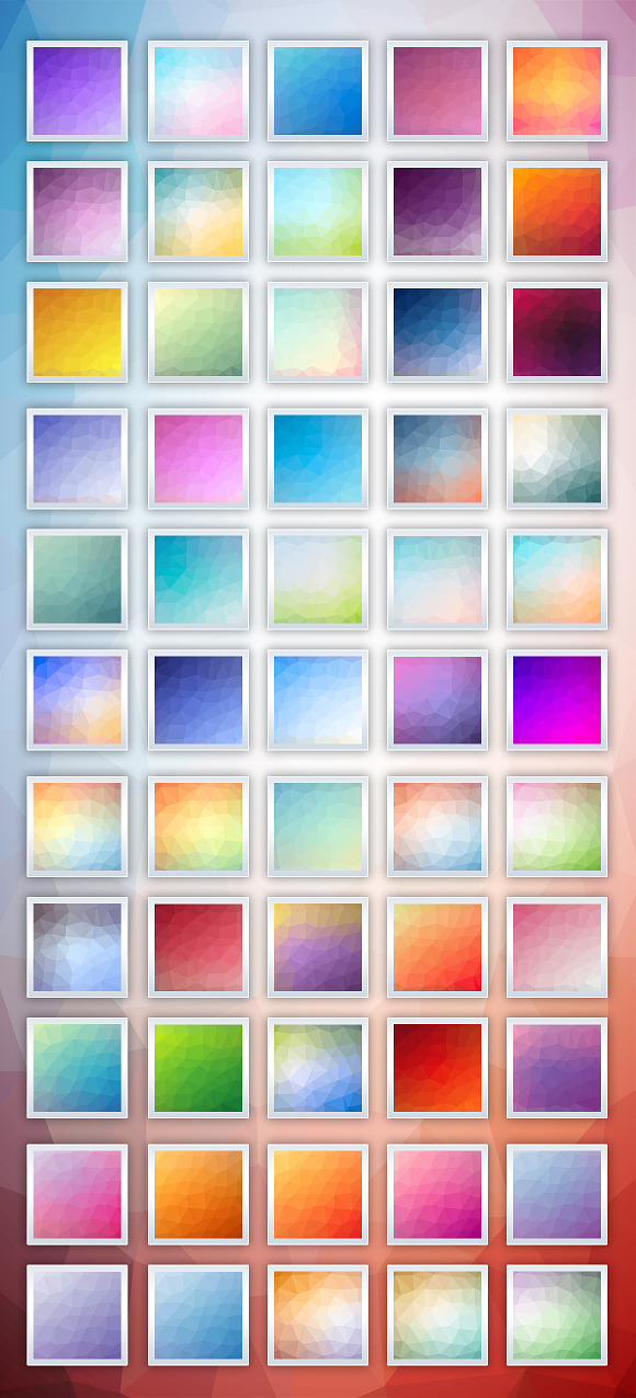 150 Polygon Backgrounds in Textures - product preview 2