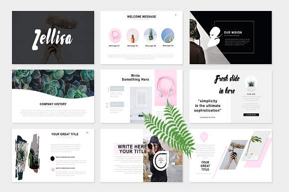 BIG BUNDE-ZELISSA + CLEAN POWERPOINT in Presentation Templates - product preview 2