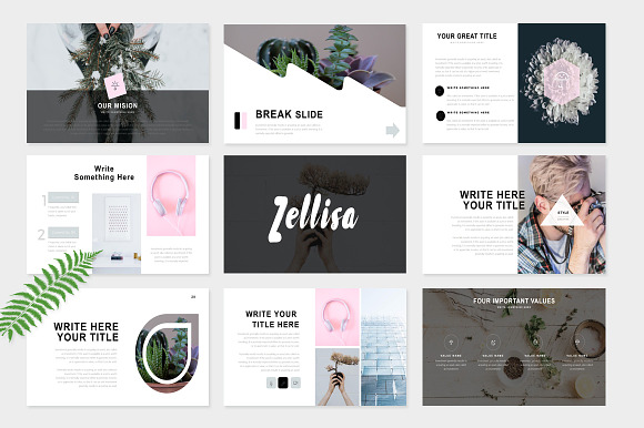 BIG BUNDE-ZELISSA + CLEAN POWERPOINT in Presentation Templates - product preview 4