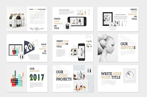 BIG BUNDE-ZELISSA + CLEAN POWERPOINT in Presentation Templates - product preview 14
