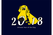 Yellow Dog Postcard