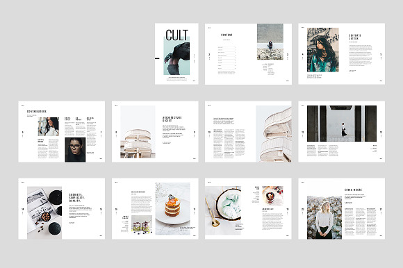 Cult Magazine in Magazine Templates - product preview 12