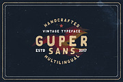 Guper Sans - Handcrafted Font