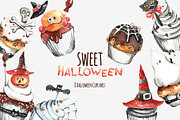 sweet hallowen cupcakes