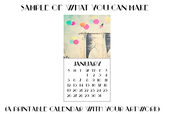 Calendar Template 2014 in Objects - product preview 3