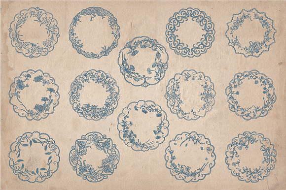 Hand Drawn Wreaths and Frames in Objects - product preview 1