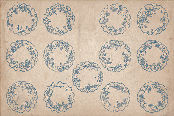 Hand Drawn Wreaths and Frames in Objects - product preview 3