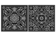2 Square Ornamental Pattern