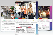 Fitness and Gym - 3 PSD Flyers