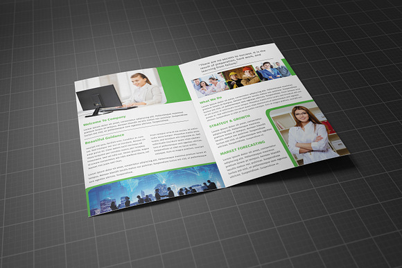 Bifold Business Brochure Vol 14 in Brochure Templates - product preview 2