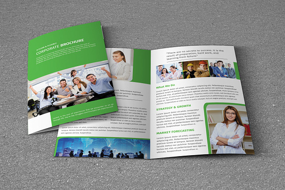 Bifold Business Brochure Vol 14 in Brochure Templates - product preview 3