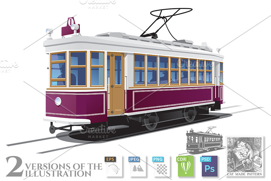 Tramway in Illustrations - product preview 8
