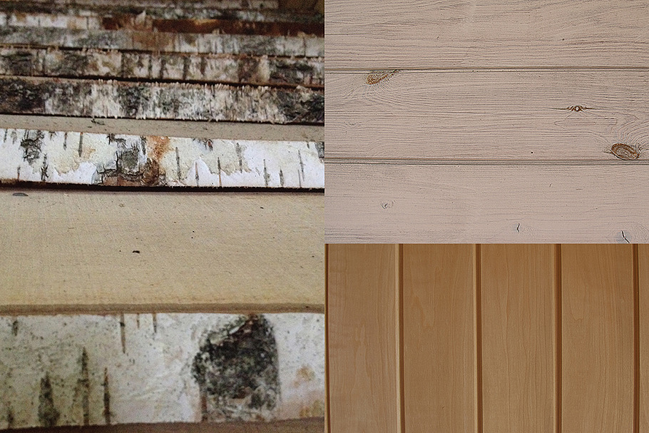7 Hi-Res wood textures
