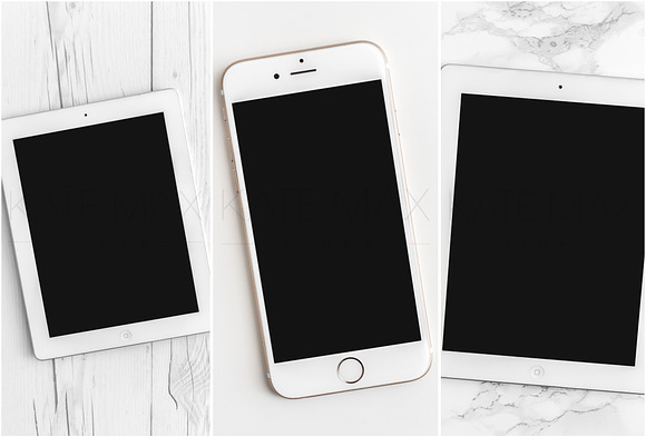 Tech Mockup Stock Photo Bundle in Mobile & Web Mockups - product preview 1