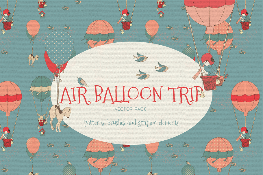 Air Ballon Trip  in Patterns - product preview 8