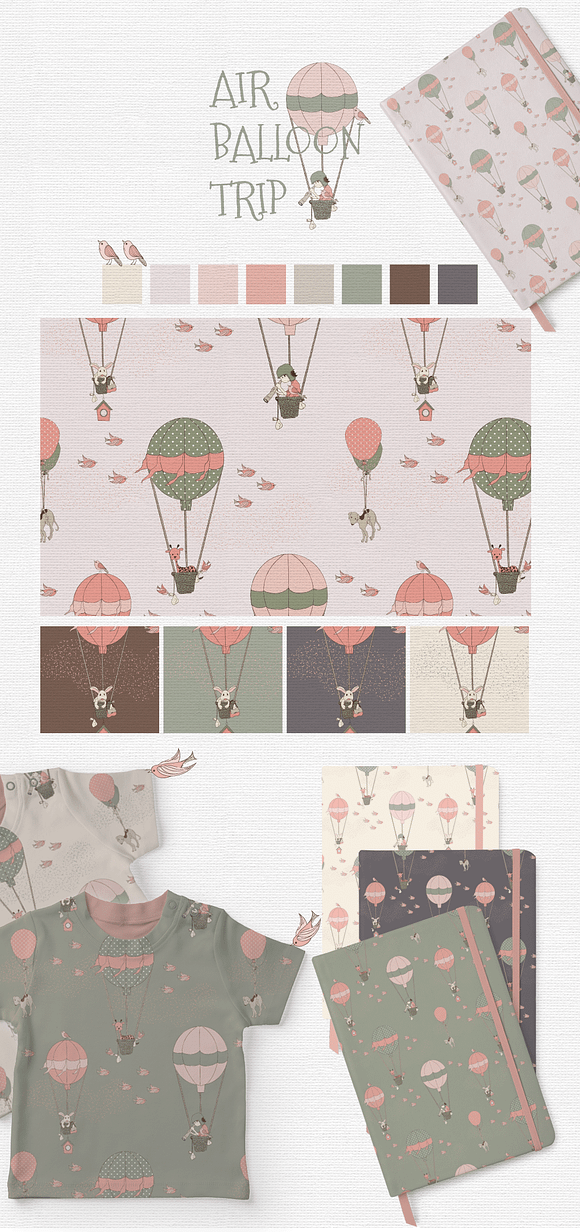 Air Ballon Trip  in Patterns - product preview 1