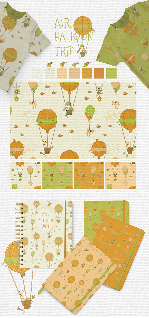 Air Ballon Trip  in Patterns - product preview 3