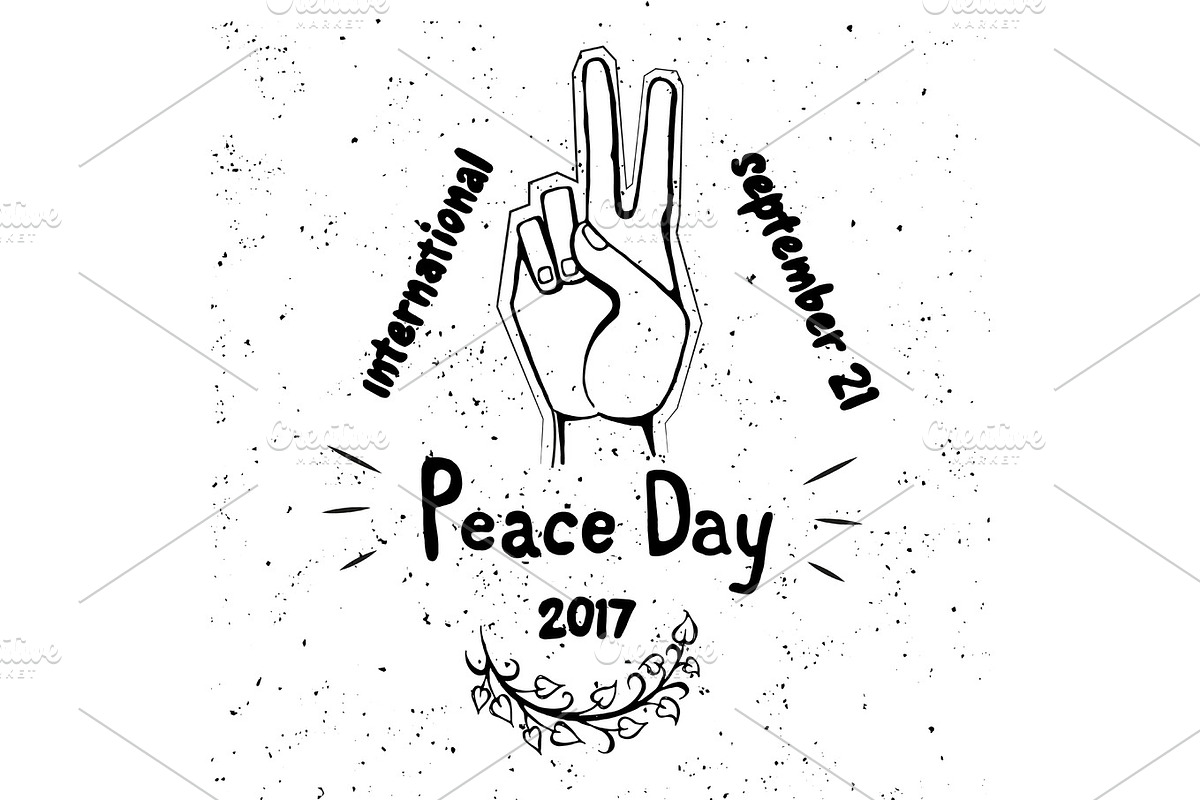 International Peace Day Poster 21 September 2017 in Illustrations - product preview 8