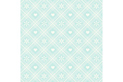 Festive retro Christmas seamless background in traditional colors