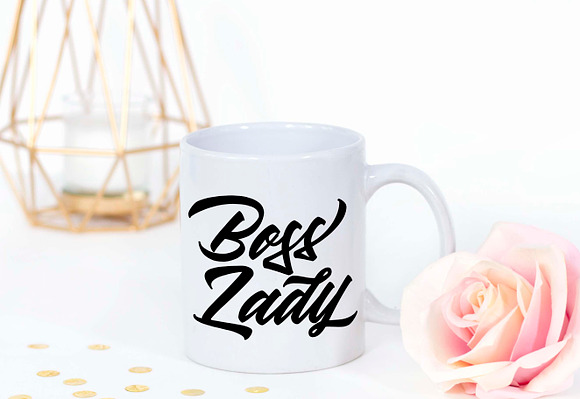 Boss Lady SVG DXF PNG EPS in Illustrations - product preview 2