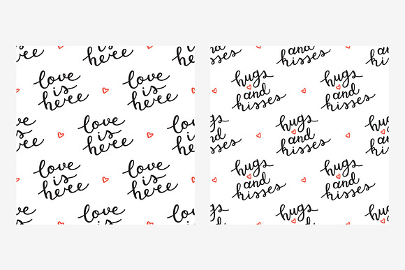 2 Love Lettering, 14 variations! in Objects - product preview 8