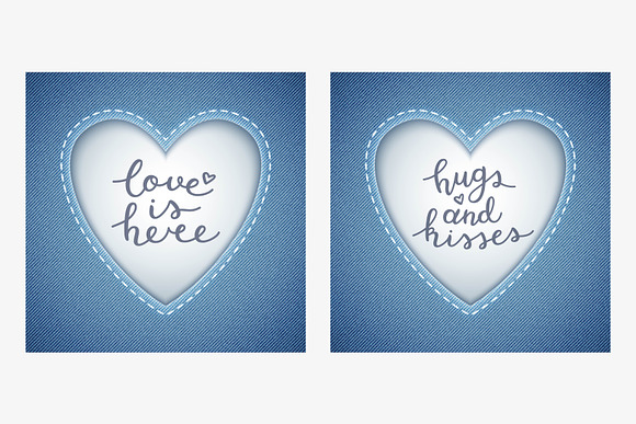 2 Love Lettering, 14 variations! in Objects - product preview 13