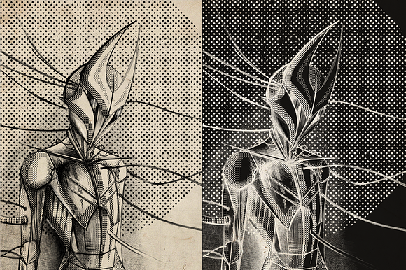 Halftone Procreate Brushes in Photoshop Brushes - product preview 7