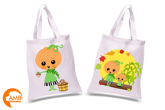 Darling little pumpkins AMB-2261 in Illustrations - product preview 1
