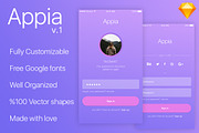 Appia Login-Registration UI