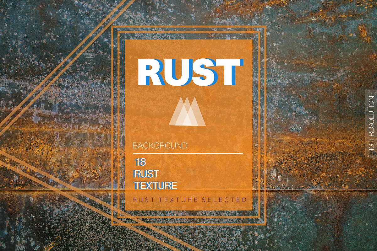 18 Rust texture background 2 in Textures - product preview 8