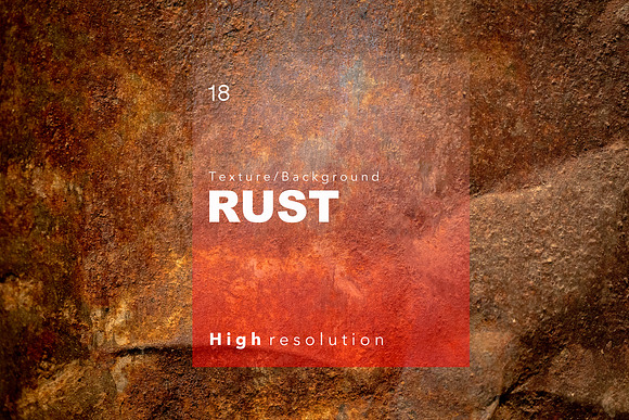 18 Rust texture background 2 in Textures - product preview 3