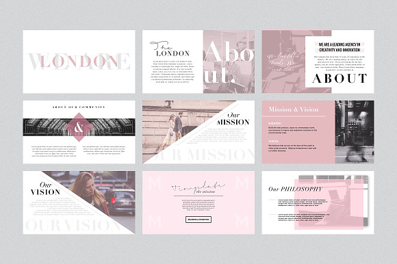 LONDON PowerPoint Template + Gift in PowerPoint Templates - product preview 2