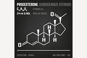 Hormone Molecule Image
