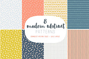 Modern abstract patterns