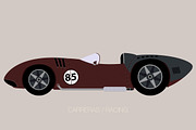 old racing car