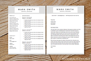 Resume Cover Letter (2Pack) Template