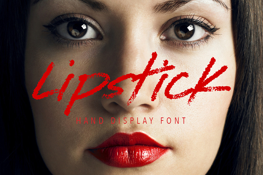 Lipstick on the Mirror Script Font in Chalkboard Fonts - product preview 8