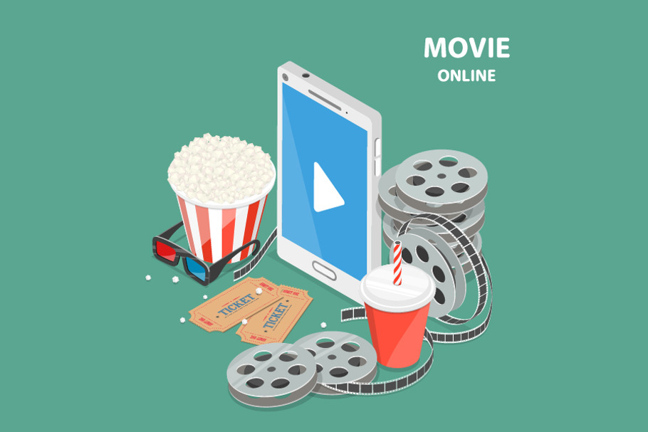 Online movie in Illustrations - product preview 8