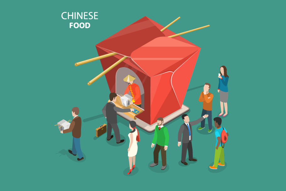 Chinese food in Illustrations - product preview 8