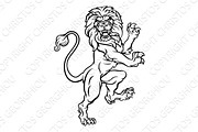 Lion Heraldic Crest Coat of Arms