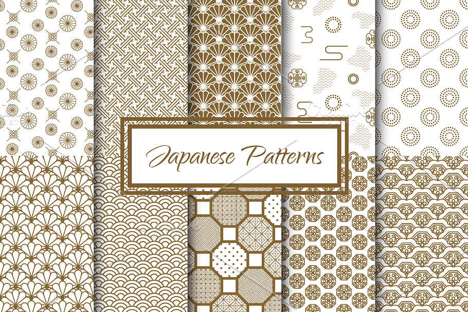 Japanese Vector Patterns