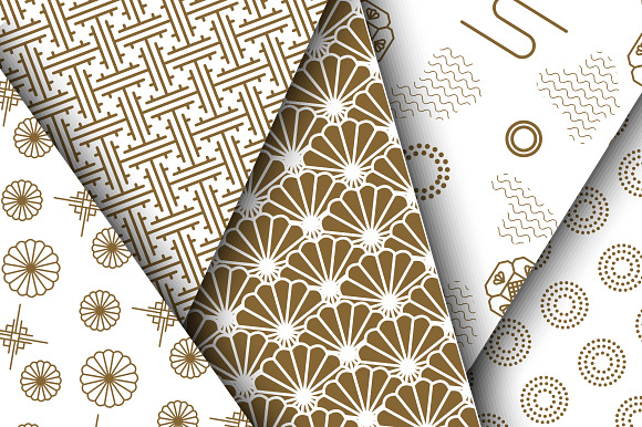 Japanese Vector Patterns in Patterns - product preview 1